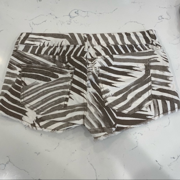 Express Patterned Shorts - Picture 2 of 2